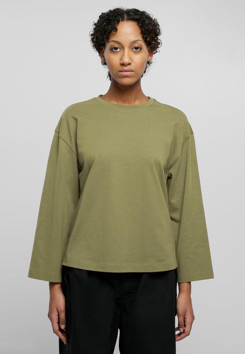 Actual product image Urban Classics Ladies Organic Oversized Longsleeve (M)
