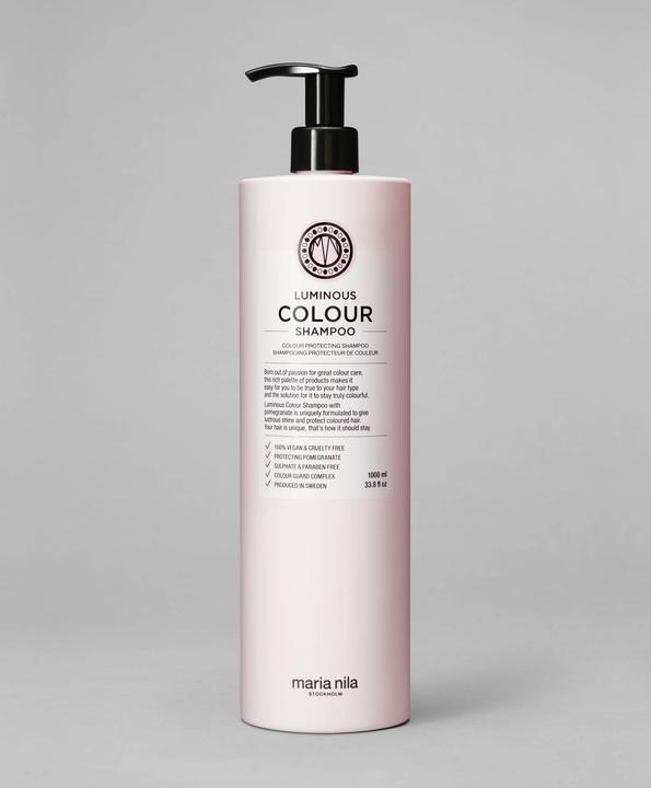 Immagine prodotto Maria Nila Cura e stile - Shampoo luminoso colorato (1000 ml, Shampoo liquido)