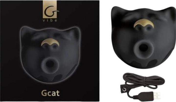 Actual product image Gvibe Gcat Clit Sucker Mystic Noir