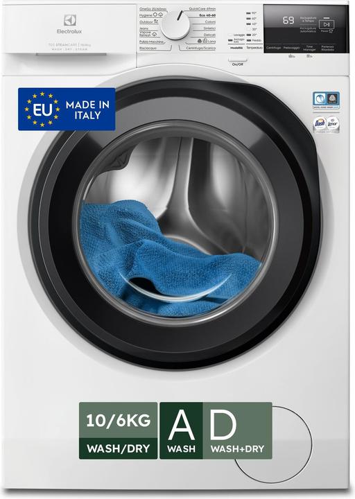 Electrolux EW7W2106G Lave-linge séchant 106 Kg Classe D