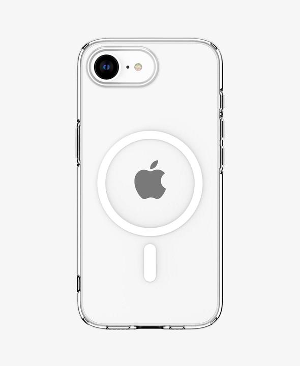 Actual product image Spigen Liquid Crystal MagFit TPU Back Cover Durchsichtig Apple iPhone 16e (Apple iPhone 16e)