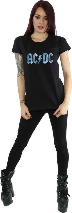 Produktbild AC/DC Womens/Ladies Ice Logo Cotton T-Shirt (XL)