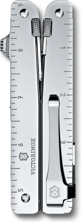Actual product image Victorinox Swiss Tool MX Clip 3.0327.MKB1 Multitool Silver (26 Functions)