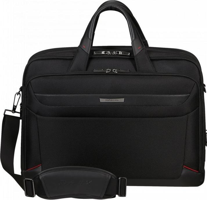 Actual product image Samsonite Pro-DLX6 shoulder bag 17.3 inch, black (17.30", Universal)