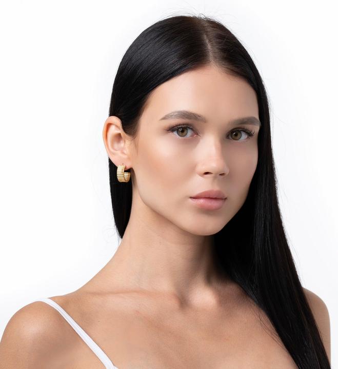 Immagine prodotto Sensora Jewelry Orecchini a cerchio Phuket (Acciaio inossidabile)