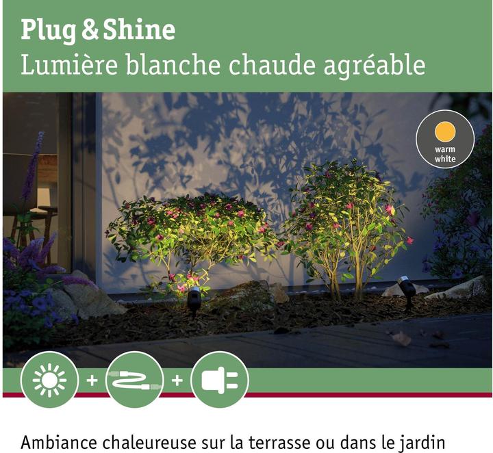 Produktbild Paulmann Outdoor Plug & Shine Pike Starterset (340 lm, IP65)