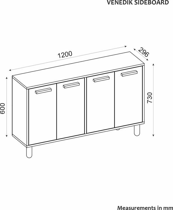 Actual product image Hanah Home Venedik