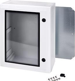 Produktbild Fibox Wand-Gehäuse, Installations-Gehäuse 600 x 400 x 210 Polycarbonat Licht-Grau (RAL 7035) ARCA 604021W (Gehäuse)