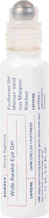 Immagine prodotto Korres Gel occhi allo yogurt greco per uno sguardo sveglio (Gel, 15 ml)