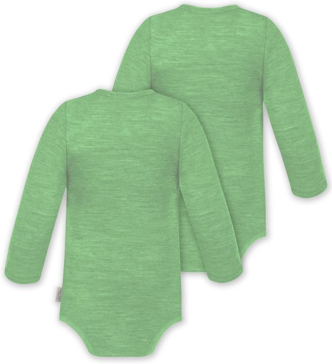 Image du produit Normani Lot de 2 body bébé mérinos manches longues "Auckland" - 9369 (92)