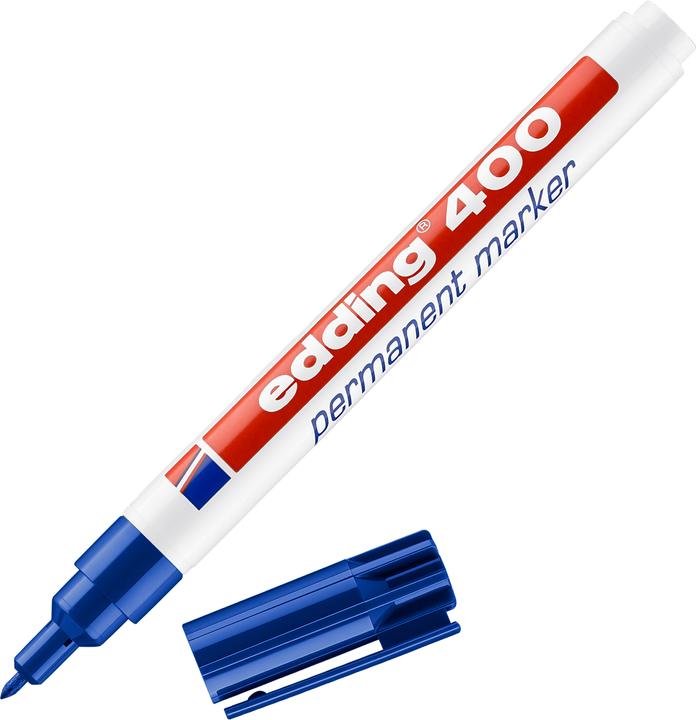 Immagine prodotto Edding Pennarello permanente 400 (Blu, 1 mm, 1 x)