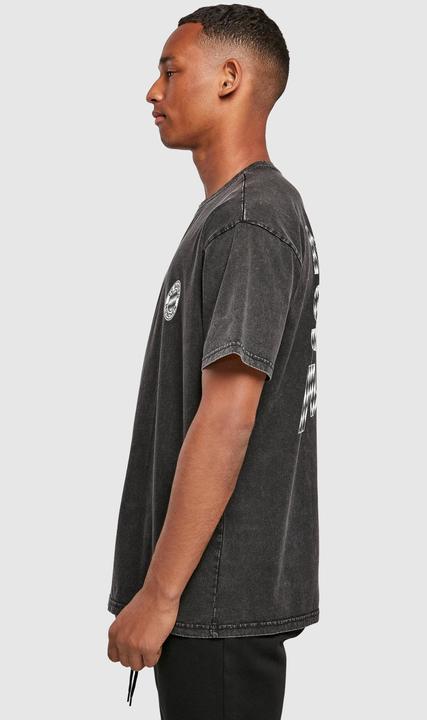 Actual product image FC Bayern München Logo Acid Washed Heavy Oversize Tee - 117805 (L)