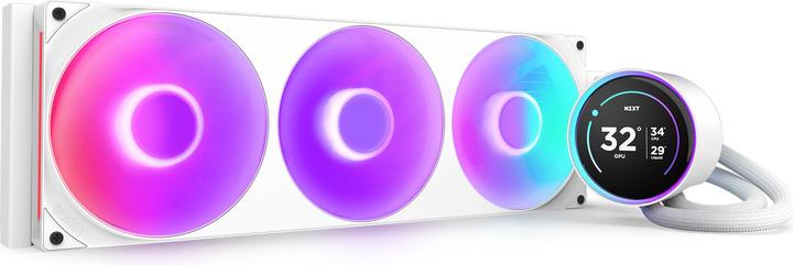 Produktbild NZXT Kraken Elite 420 RGB 420 mm (weiss)