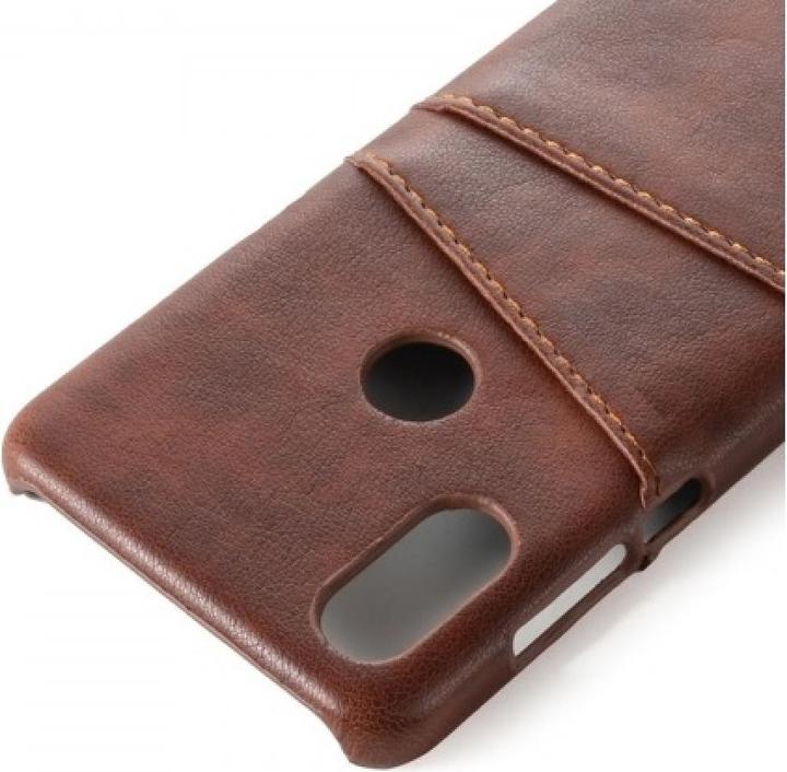 Image du produit Screenguard Samsung Galaxy S6 Edge CardCaddy Backcase en cuir avec porte-cartes (Samsung Galaxy S6 Edge)