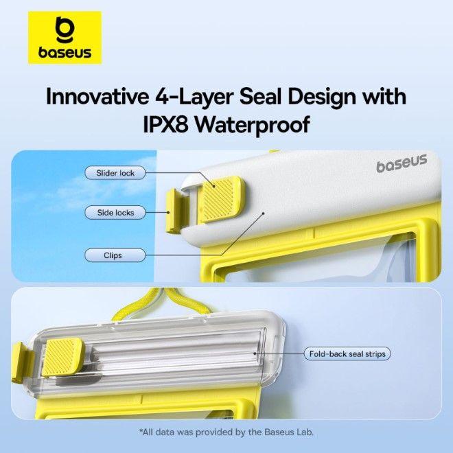 Produktbild Baseus DeepDive Series Universelle Wasserdichte Smartphone Handy Beutel Schutzhülle (Universal)