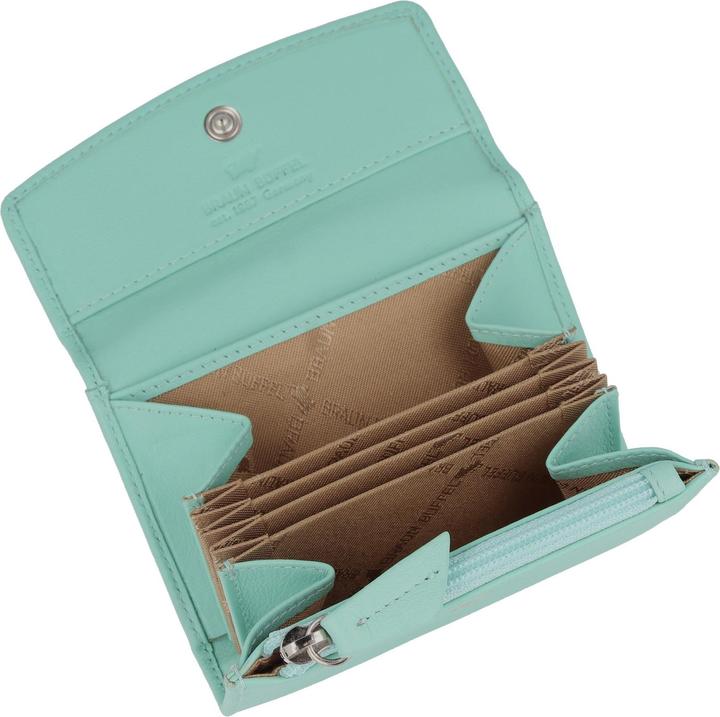 Actual product image Braun Büffel Joy wallet RFID protection leather 10.5 cm