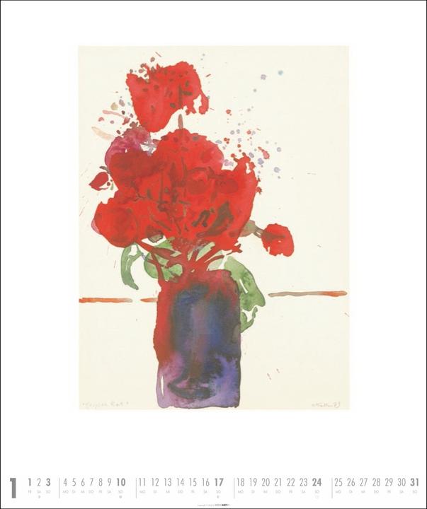 Produktbild Oskar Koller - Farben und Formen Kalender 2026 - Farben und Formen (46 x 55 cm, Deutsch)