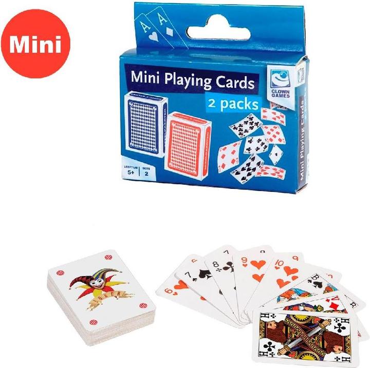 Produktbild Clown games Mini Spielkarten Set 2 (Deutsch, Französisch, Italienisch, Englisch, Niederländisch, Spanisch)