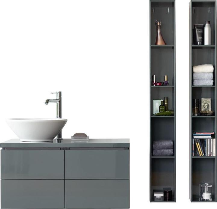 Duravit Lavabo da appoggio BACINO m ÜL o HLB d= 420mm senza foro per rubinetto bianco (420 mm, 420 mm)