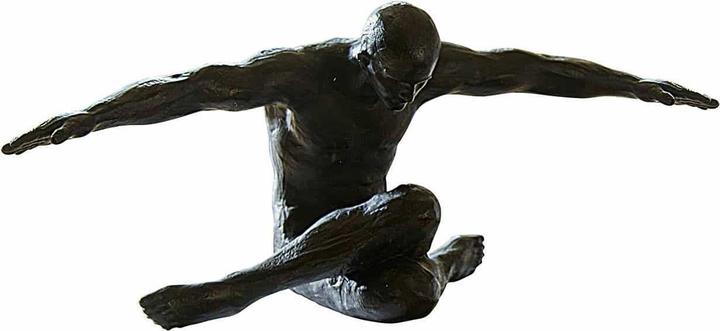 Loberon Figur Smitty schwarz (49 x 16 x 19 cm)