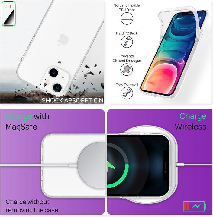 Produktbild Nalia 360 Grad Handyhülle (Apple iPhone 13)