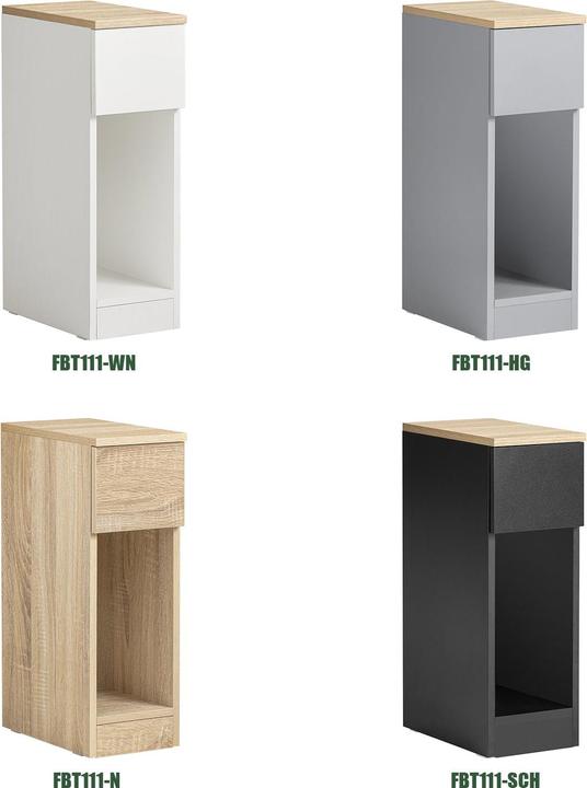 Actual product image SoBuy FBT111-WN (20 x 35 x 60 cm)