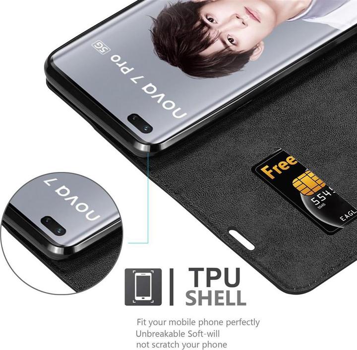 Produktbild Cadorabo Book Invisible Magnet Cover (Huawei Nova 7 Pro 5G)