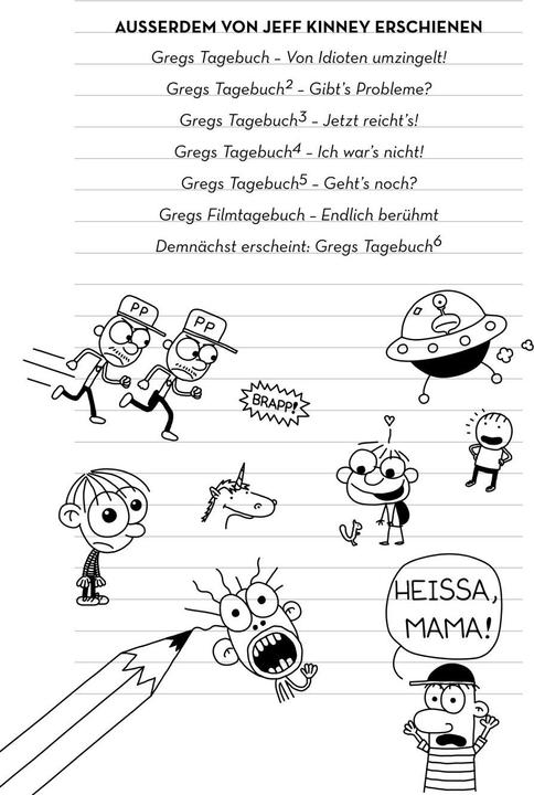 Produktbild Gregs Tagebuch Mach's wie Greg! (Deutsch, Jeff Kinney, 2011)