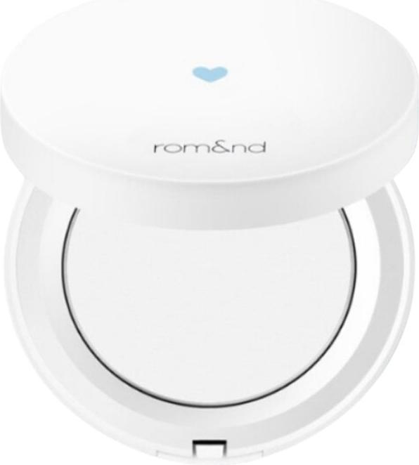 Actual product image Rom&Nd Better Than Finish Finishing Powder Pact Makeup Fix & Matte Sebum Control Blurring Pores Flaw (12 Veiled Rose)