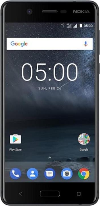 Nokia 5 (16 GB, Nero opaco, 5.20", Doppia SIM + SD, 13 Mpx, 4G)