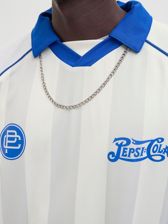 Actual product image Jack & Jones Jjpepsi Football Ls Polo (L)