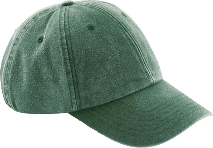 Beechfield Vintage Niederes Profile Baseballkappe (One Size)