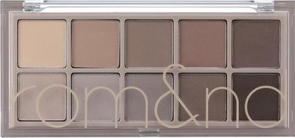 Actual product image Rom&Nd Better Than Palette 8g 04 Dusty Fog Garden Eye Makeup Palette 10 Shades Matte & Shimmer High (04 DUSTY MIST GARDEN)
