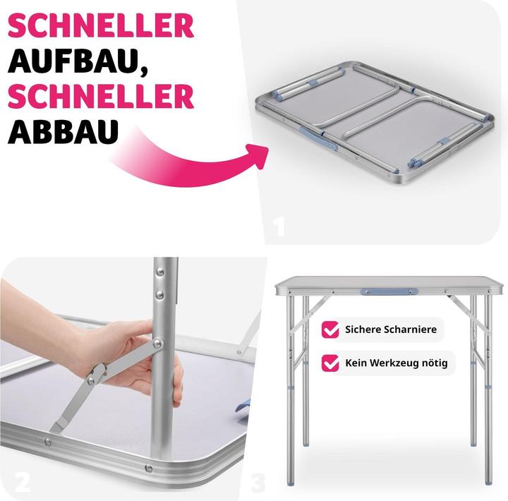 Image du produit tectake Table pliante