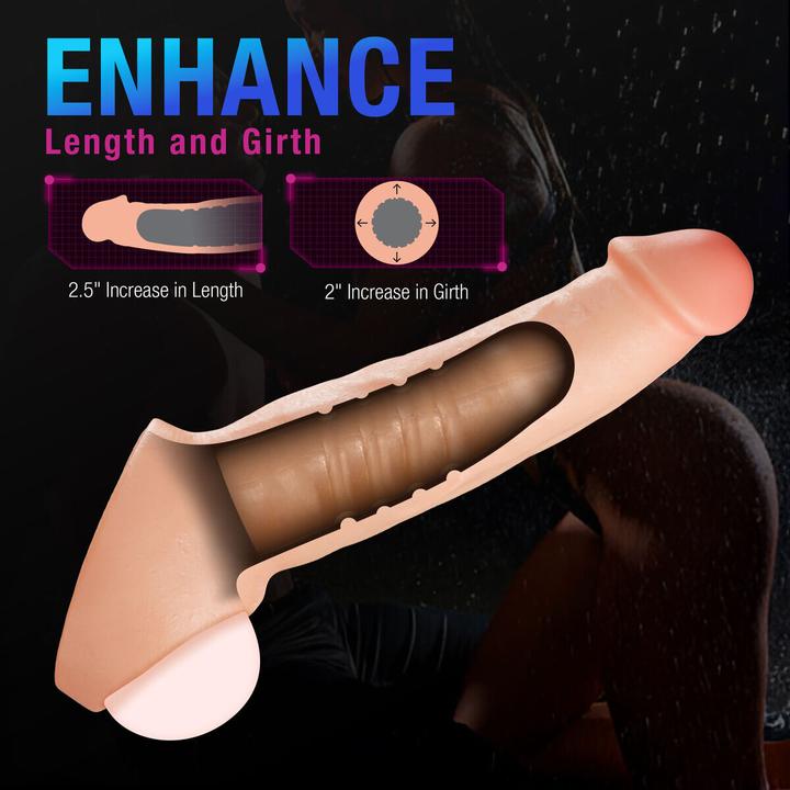 Immagine prodotto Blush performance plus thrive 2.5 inch silicone penis xtender beige
