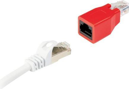 Produktbild Schwaiger Cross Adapter, Stecker > Buchse (CAT6)
