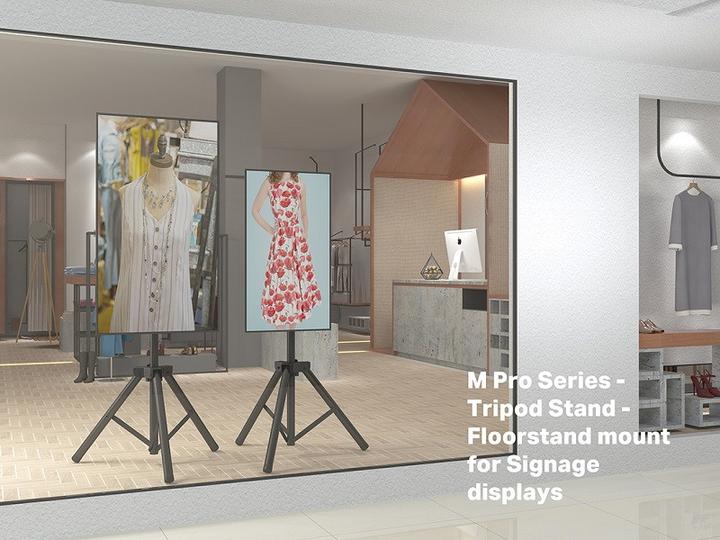 Immagine prodotto Multibrackets Supporto TV a treppiede 1x, 32"-75", acciaio/alluminio (75", 30 kg)