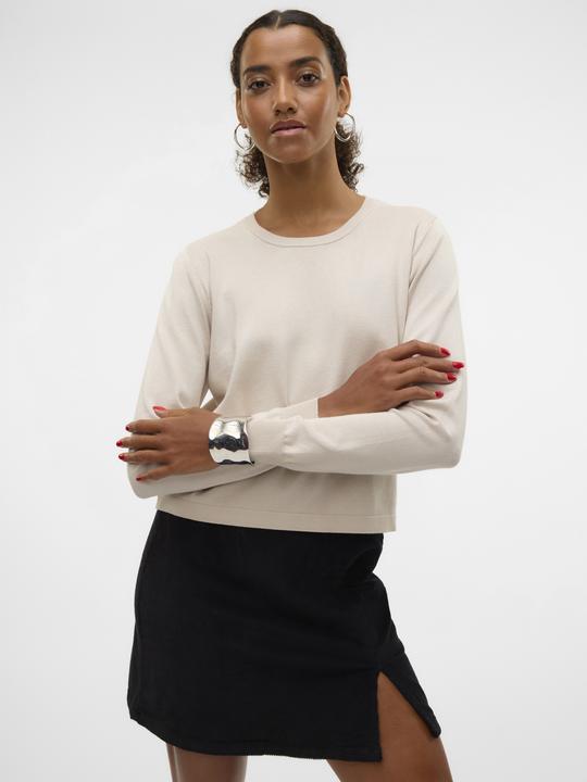 Immagine prodotto Vero Moda Vmsilje Ls O-Neck Short Pullover Ga Noos (XL)