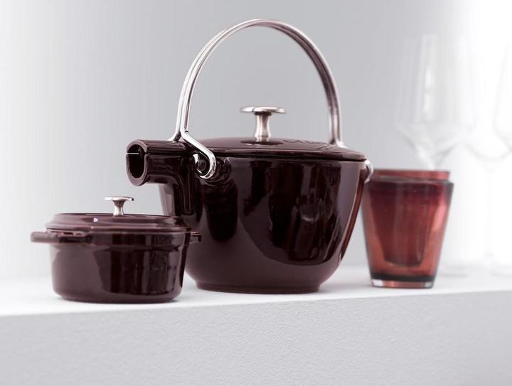 Actual product image Staub Teapot Vitamin Grenadine round 1.15 lt, 16.5 cm (1.15 l)