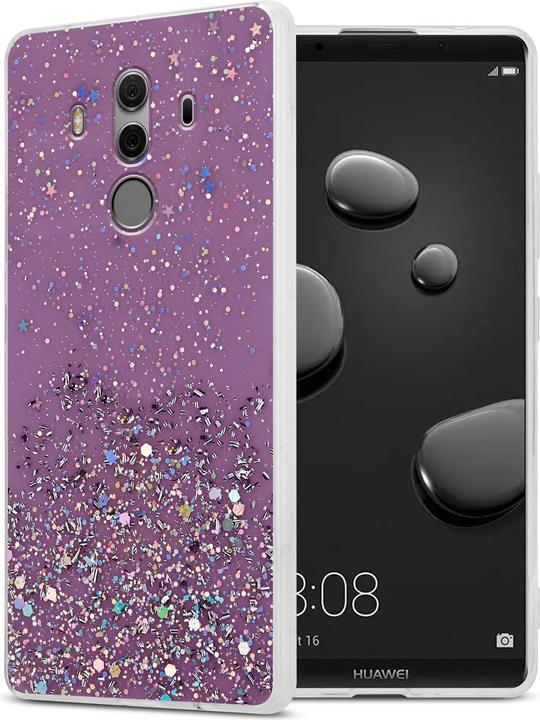 Image du produit Cadorabo Couverture TPU paillettes scintillantes (Mate 10 Pro)