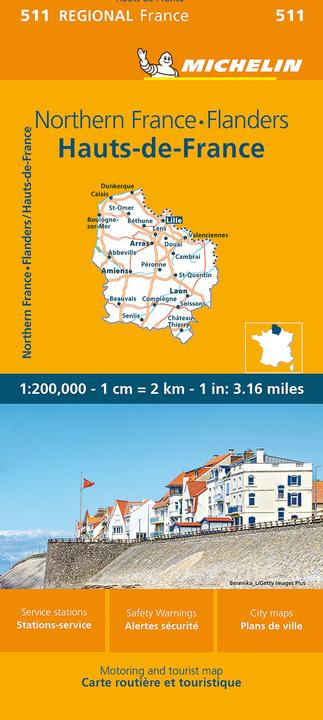 Image du produit Michelin Nord de la France - Flandres