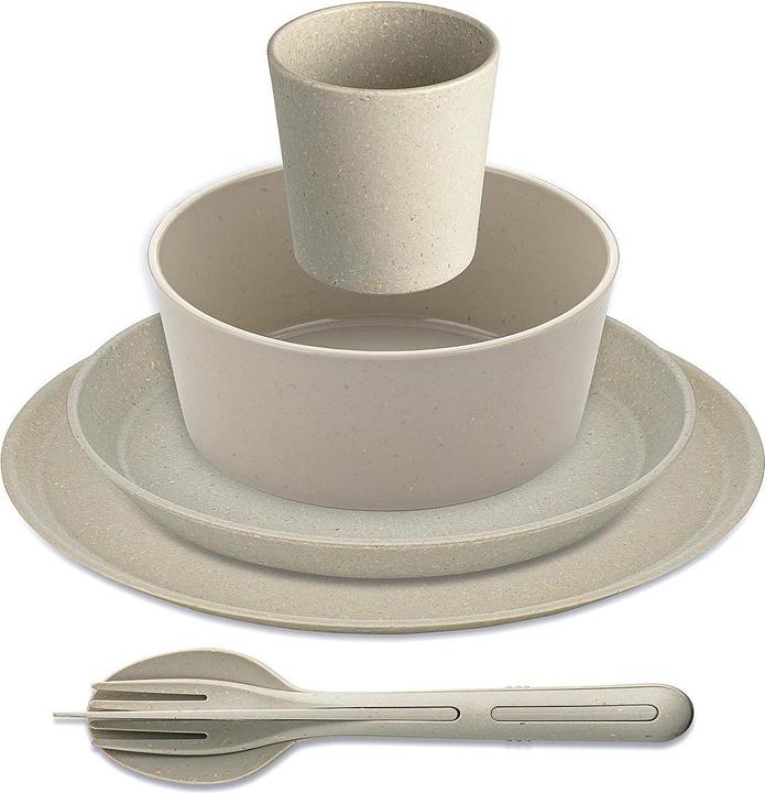 Image du produit Koziol Set de vaisselle 10pcs. sable (10 pièce(s))