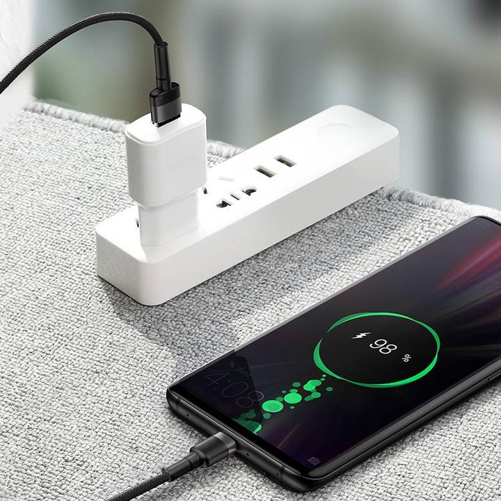 Image du produit Baseus Cafule HW Quick Charging Data cable USB Double-sided Blind Interpolation For Type-C 40W 1m Gray b... (1 m, USB 3.2 Gen 2, 40 W)