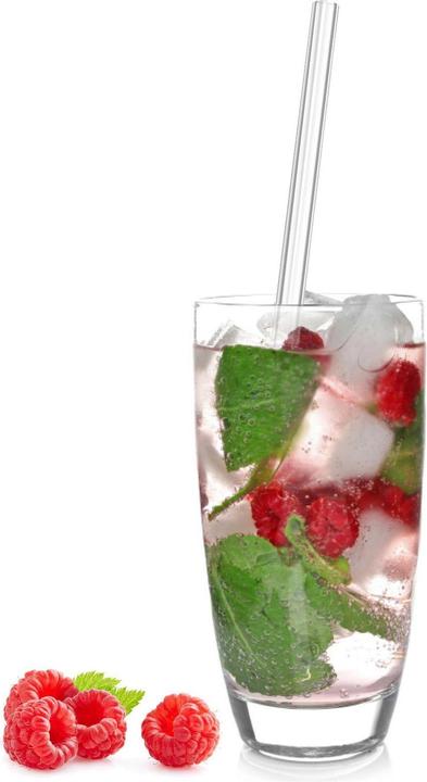 Actual product image Westmark 6 drinking straws glass + cleaning brushes, ø 8 x 200 mm (6 x)