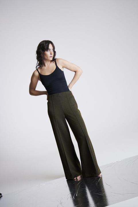 Actual product image Ichi 's trousers ihkate jacquard pa9 (XS)
