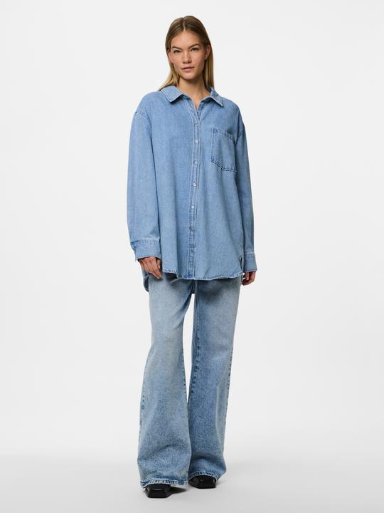 Produktbild Pieces Pcmaisie Ls Denim Shirt Noos Bc (XS)