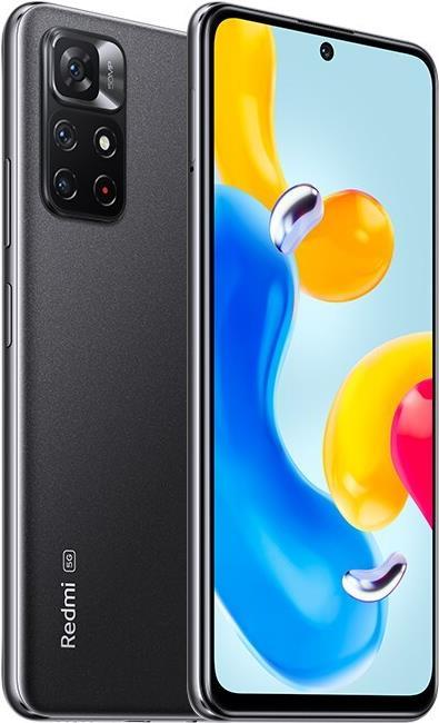 Actual product image Xiaomi Redmi Note 11S 5G (64 GB, Midnight Black, 6.60", Dual SIM, 50 Mpx, 5G)
