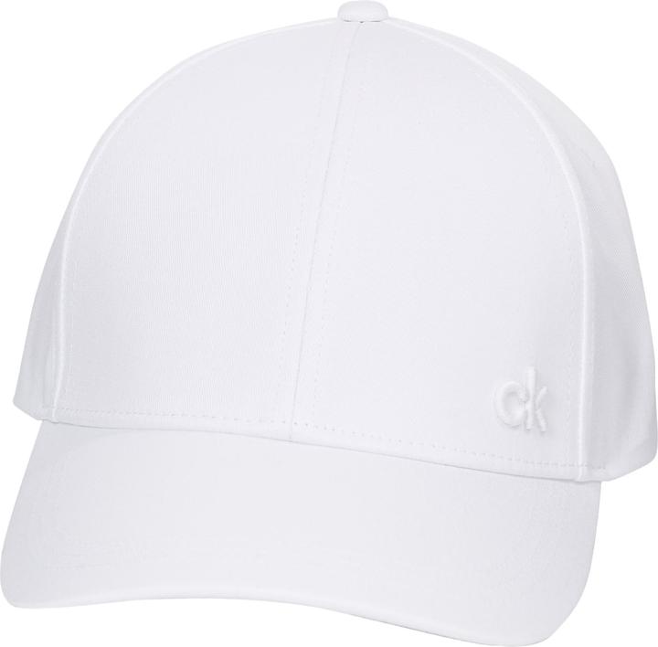 Produktbild Calvin Klein Herren Cap CK Baseball Cap mit Logo, Weiss (White), Onesize (One Size)