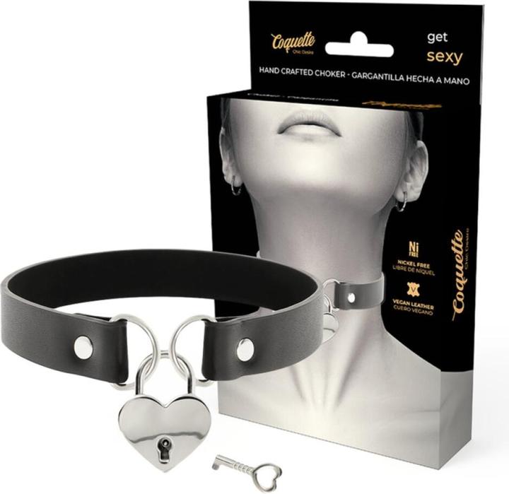 Image du produit Coquette Coeur De Clé De Choker Chic Desire Fait à La Main