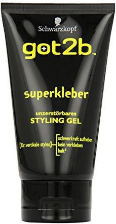 Schwarzkopf Got2b Superkleber (Haargel, 150 ml)